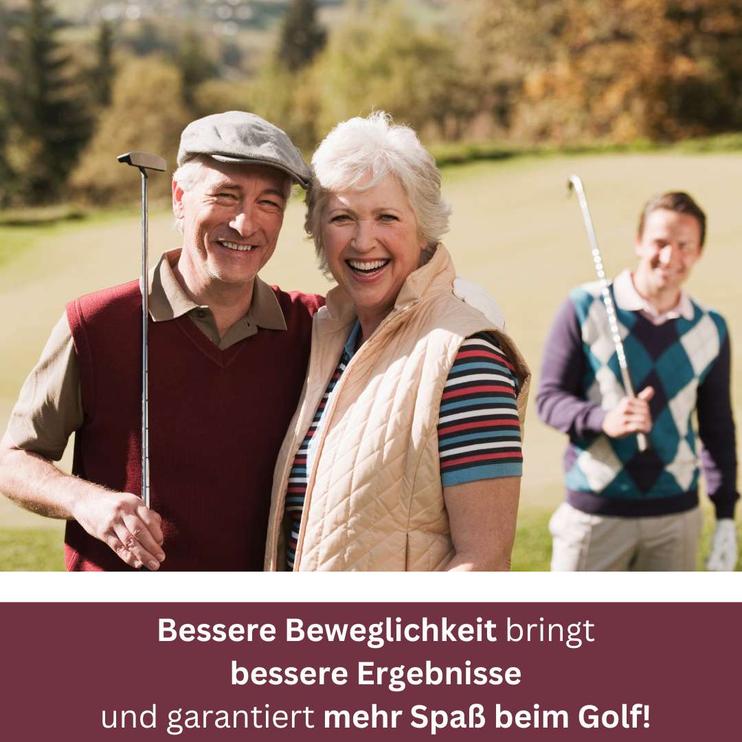 Mehr Beweglichkeit, mehr Spaß am Golf