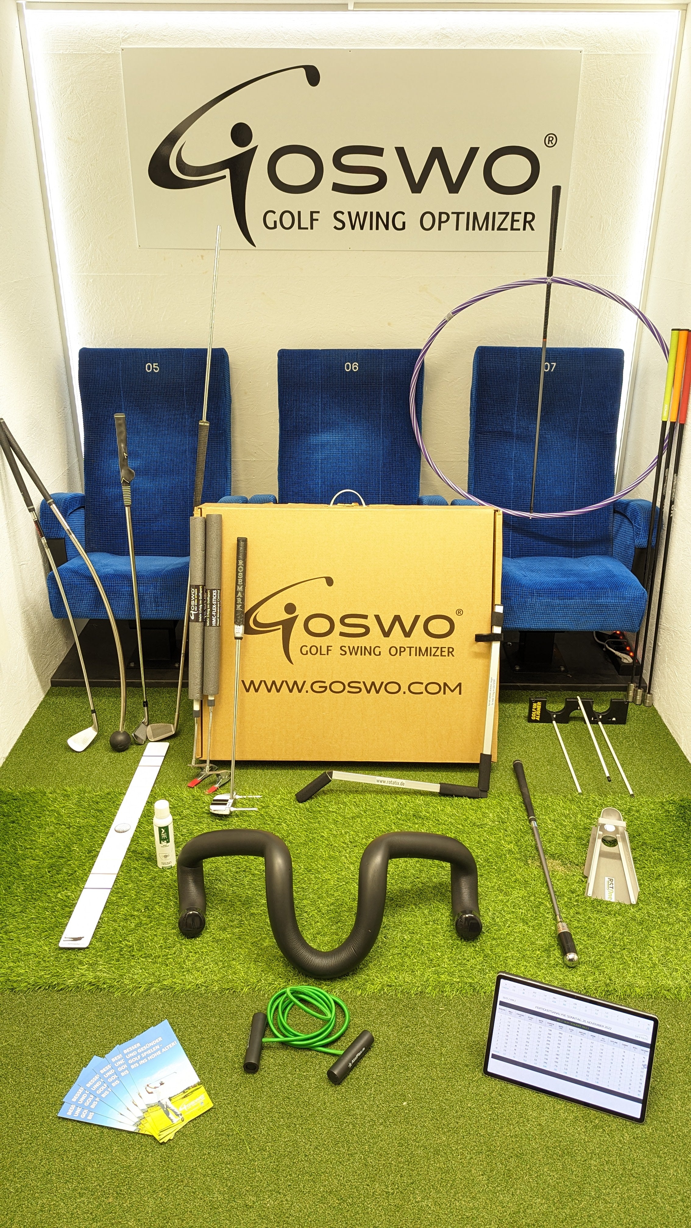 Vorbereitungskurs Golf Platzreife Indoor