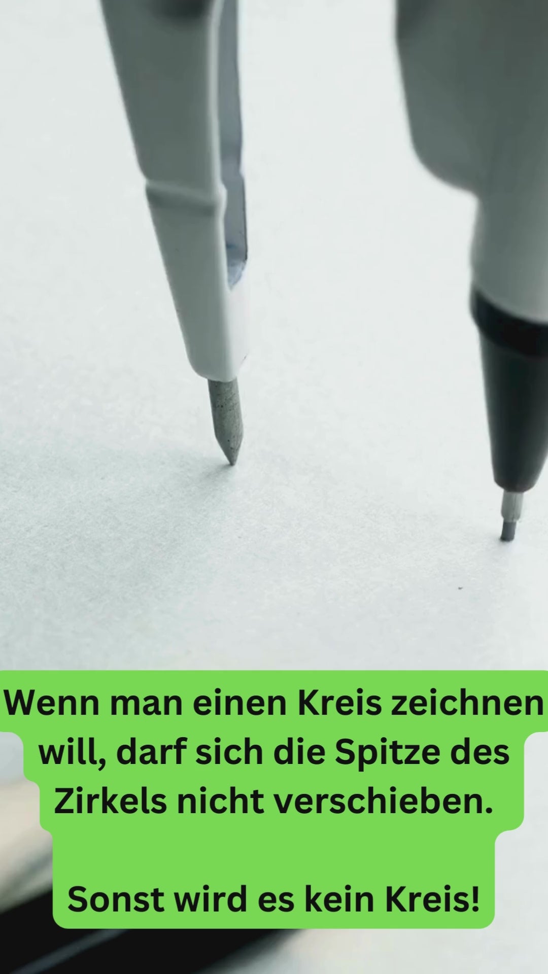 Korrekte Rotation um die Brustwirbelsäule durch Kontrolle der Kopf-(Nasen) Bewegung