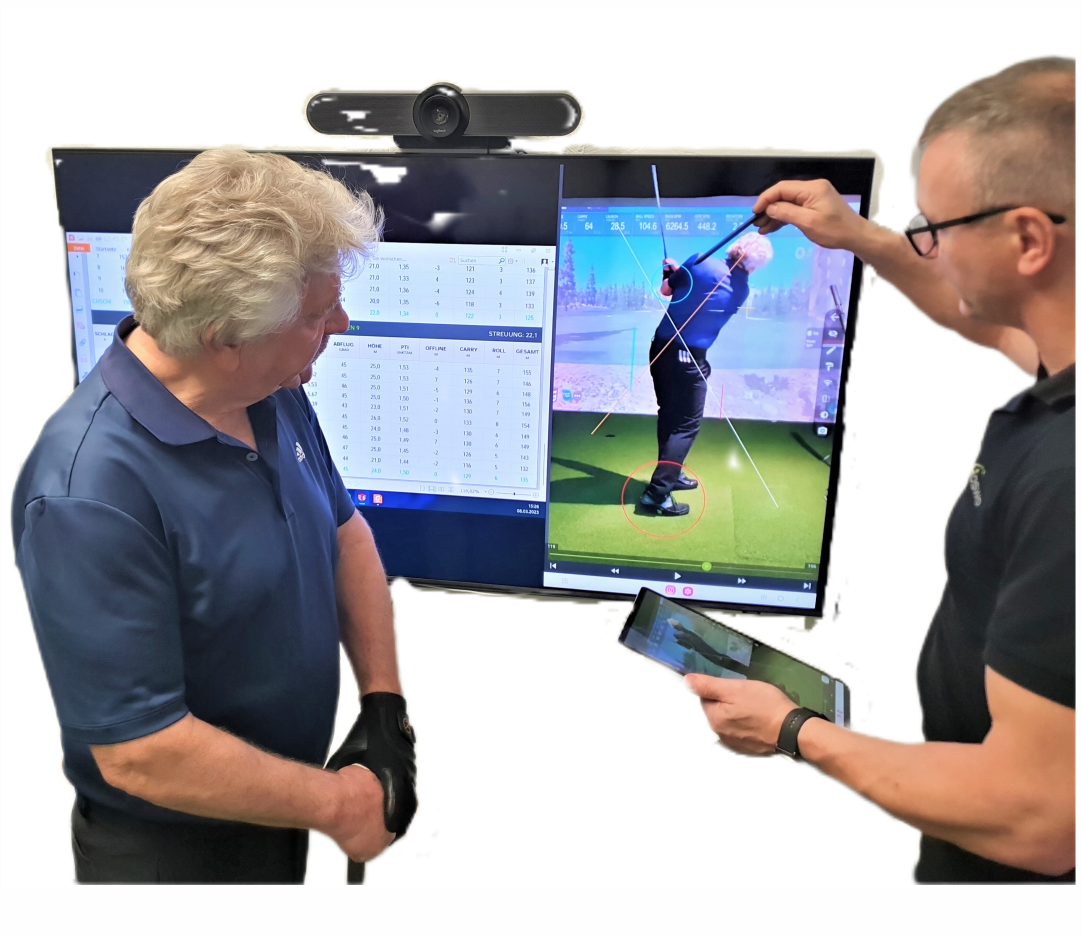 Schwung-Analyse mit Fotos und Videos