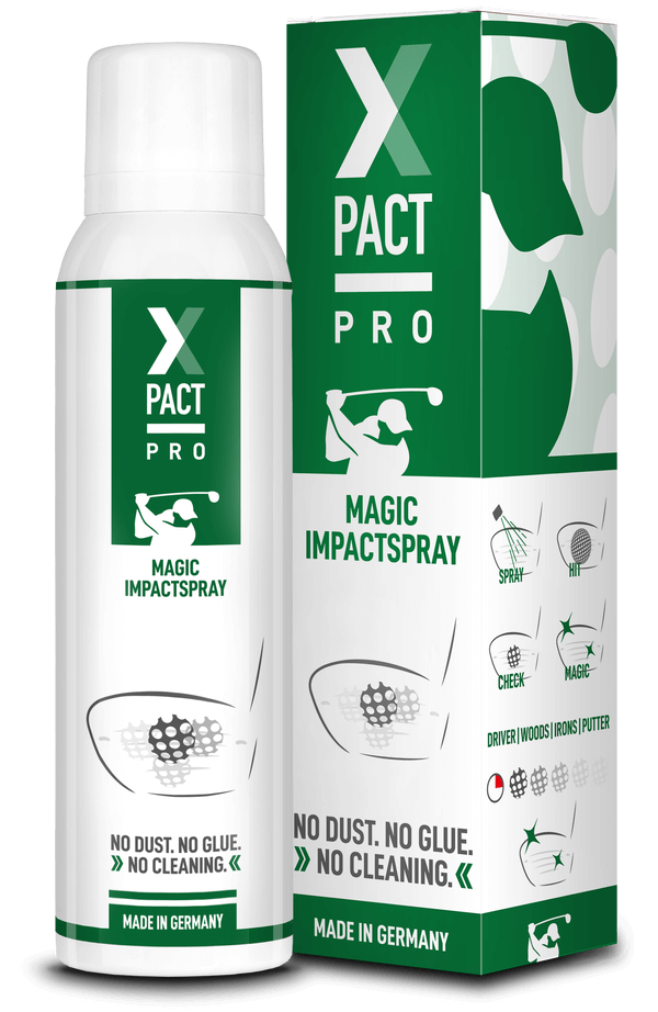 Golf Impact Spray - XPACT Pro - Visualisierung von Schlagflächentreffern